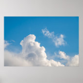 ☁️ Maltese Winter Blue Poster (Voorkant)