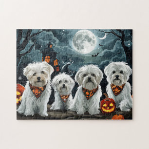 Maltezer Halloween Griezelen Legpuzzel