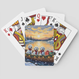 Maltezer Kerstboot Vakantie Pokerkaarten