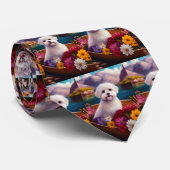 Maltezer op een peddel: een landschappelijk avontu stropdas (Opgerold)