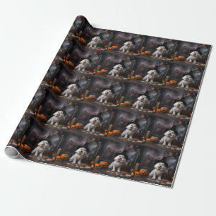 Maltezer Pompoenen Halloween Griezelen Cadeaupapier
