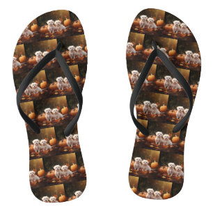 Maltezer Puppy Autumn Delight Pumpkin Teenslippers