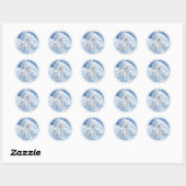 Maltezer Reddingsengel Ronde Sticker (Vel)