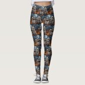 Malti Tzu Halloween Spooky Leggings (Voorkant)