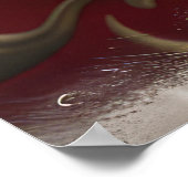 Malti Tzu Hond Kerstfeest Poster (Hoek)