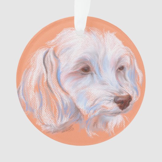 Maltipoo Dog Pastel Art (devant)