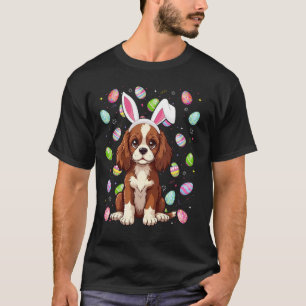 Maltipoo Hond Paaseieren Jacht Konijn Oor Maltipoo T-shirt