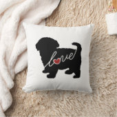 Maltipoo Love Kussen (Deken)
