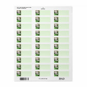 Maltipoo Puppy Retour Verzendlabels Etiket (Full Sheet)
