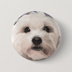 Maltipoo Ronde Button 5,7 Cm