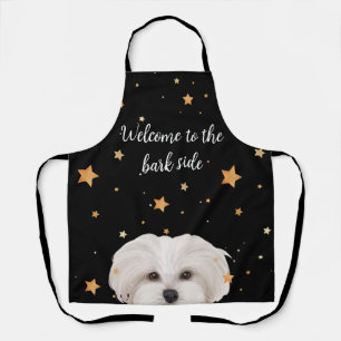 Maltipoo Schort Welkom bij de Bark Side Funny Dog