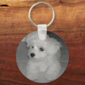 Maltipoo Sleutelhanger (Voorkant)