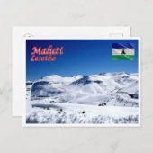 Maluti - Lesotho - Briefkaart (Voorkant / Achterkant)