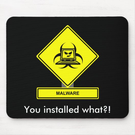 Malware Mousepad Muismat (Voorkant)