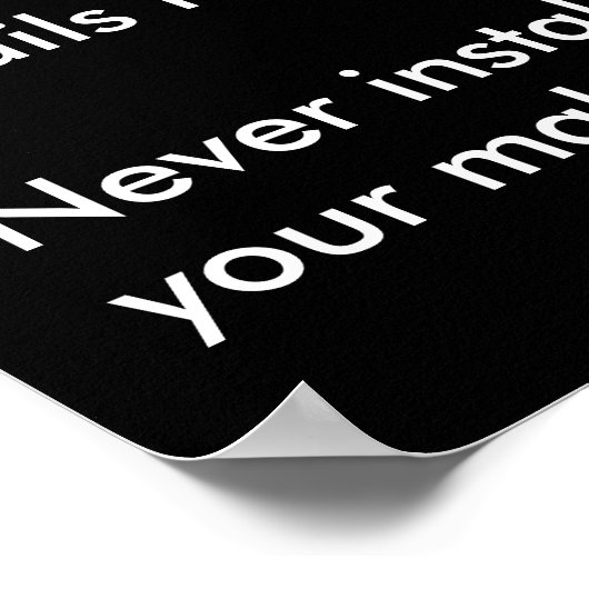 Malware Security Awareness Poster (Hoek)