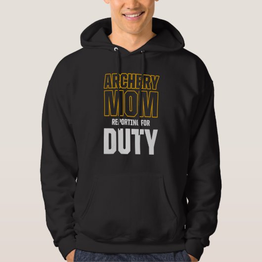 Mam 14-boogschieten hoodie (Voorkant)