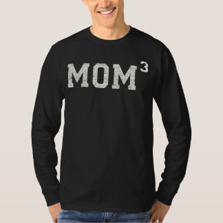 Mam 3 Shirt. Mam van drie shirt. Moeder van 3 T-shirt