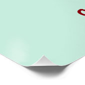 Mam 50th Birthday Perfect Poster (Hoek)