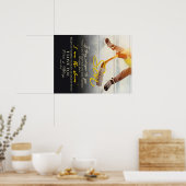 Mam aan mijn zoon Gift, zoon Birthday Gift Idee Poster (Keuken)