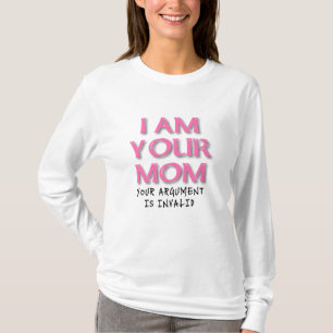 Mam Argument Is Ongeldig Grappig T-Shirt