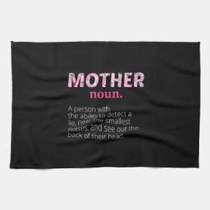 Mam Art Floral Moeder Definition Theedoek