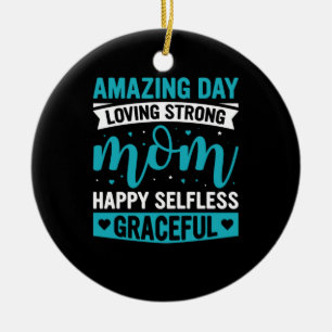 Mam Art Loving Strong Moeder Keramisch Ornament