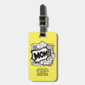 MAM! Bagage label. Comic Version reizen label Bagagelabel (Voorkant verticaal)
