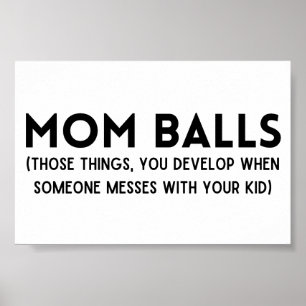 Mam Balls Poster