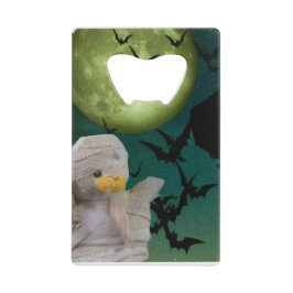 Mam, Bat en Moon Halloween Kredietkaart Flessenopener