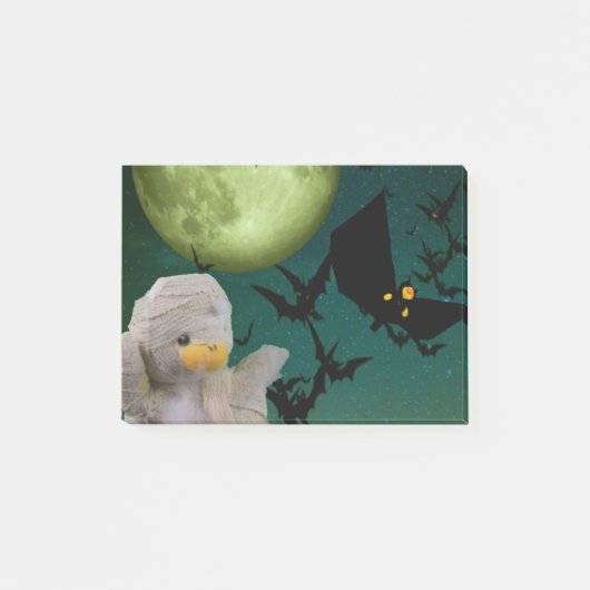 Mam, Bat en Moon Halloween Post-it® Notes (Voorkant)
