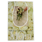 Mam Bedankt voor het aflopen van Aisle Medium Cadeauzakje (Voorkant)