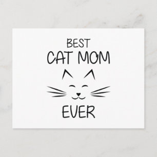 Mam - Beste kattenmoeder ooit Briefkaart