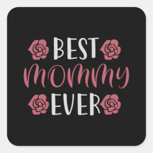 Mam - Beste mama ooit Vierkante Sticker