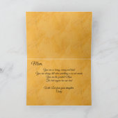 Mam Birthday Abstract Sunset 0612 Kaart (Binnen)