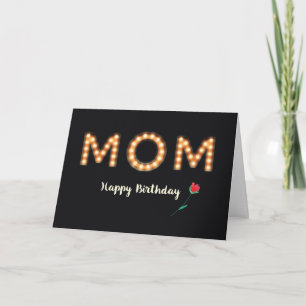 Mam Birthday, Marquee Lig van ons allemaal Kaart