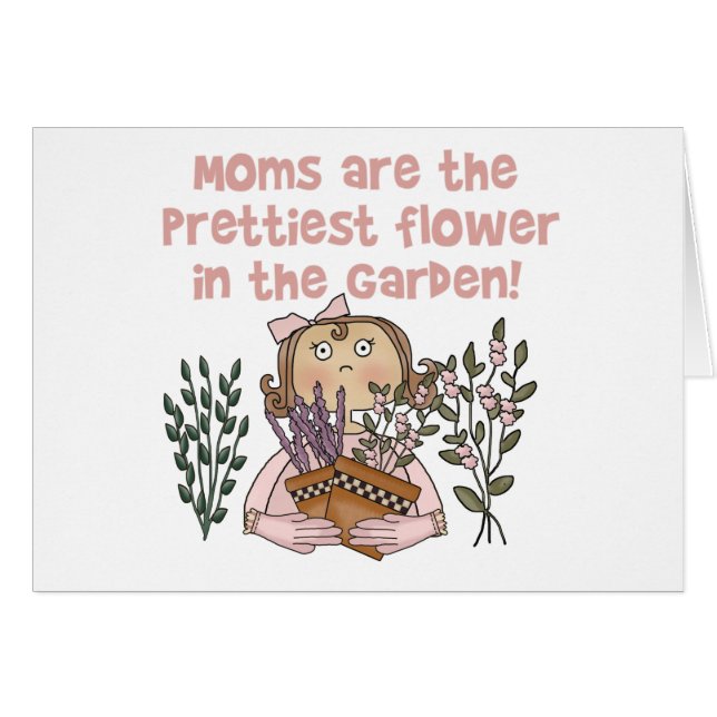 Mam  Bloem in de tuin (Voorkant Horizontaal)