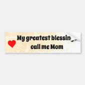 Mam Bumpersticker (Voorkant)