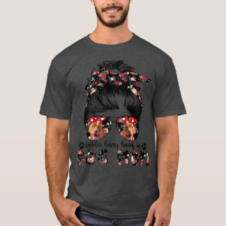 Mam Bun Hair Glasses Pre T-shirt