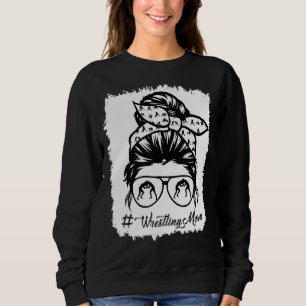 Mam Bun Hair Glasses voor rustelaar Trui