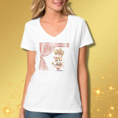 MAM Charmante Ballerina Kat 1e Verjaardag Meisje N T-shirt
