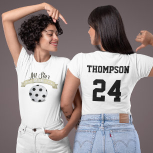 Mam Cute Whimsical All Star Soccer Sign T-shirt