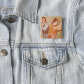 mam&daddydancin vierkante button 5,1 cm (In situ)