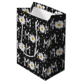 Mam Daisy op poka Dots Medium Gift Bag Medium Cadeauzakje (Voorkant Gekanteld)