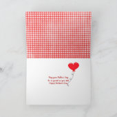 Mam Daisy over rode en witte gingham Kaart (Binnen)