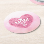 Mam De Queen Moederdag | ONDERZETTER (Gebogen)