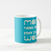 Mam draaide ondersteboven koffiemok (Voorkant rechts)