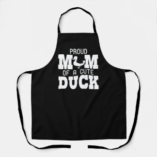 Mam Ducky Ducking Moeder Vogels Eenden Schort