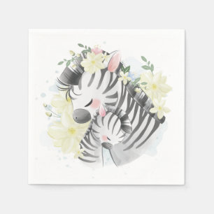 Mam en Baby Zebra Napkins Servet