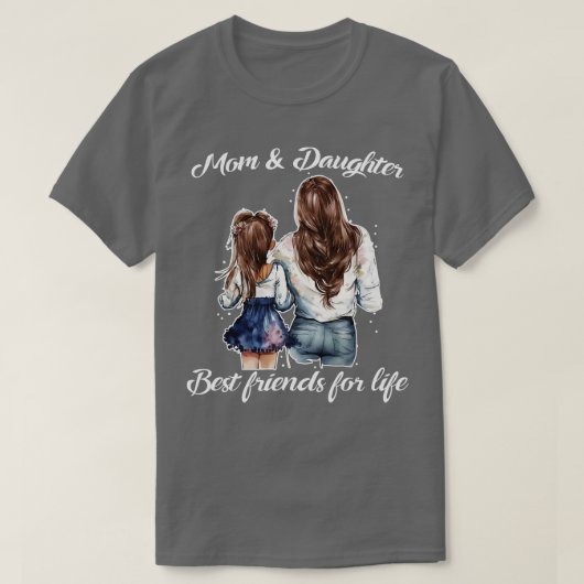 Mam en dochter 7 t-shirt (Design voorkant)