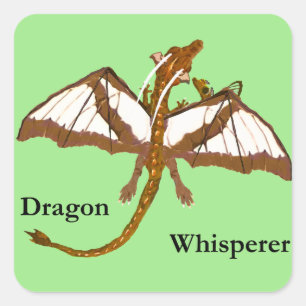 Mam en kinderwagens vierkante sticker